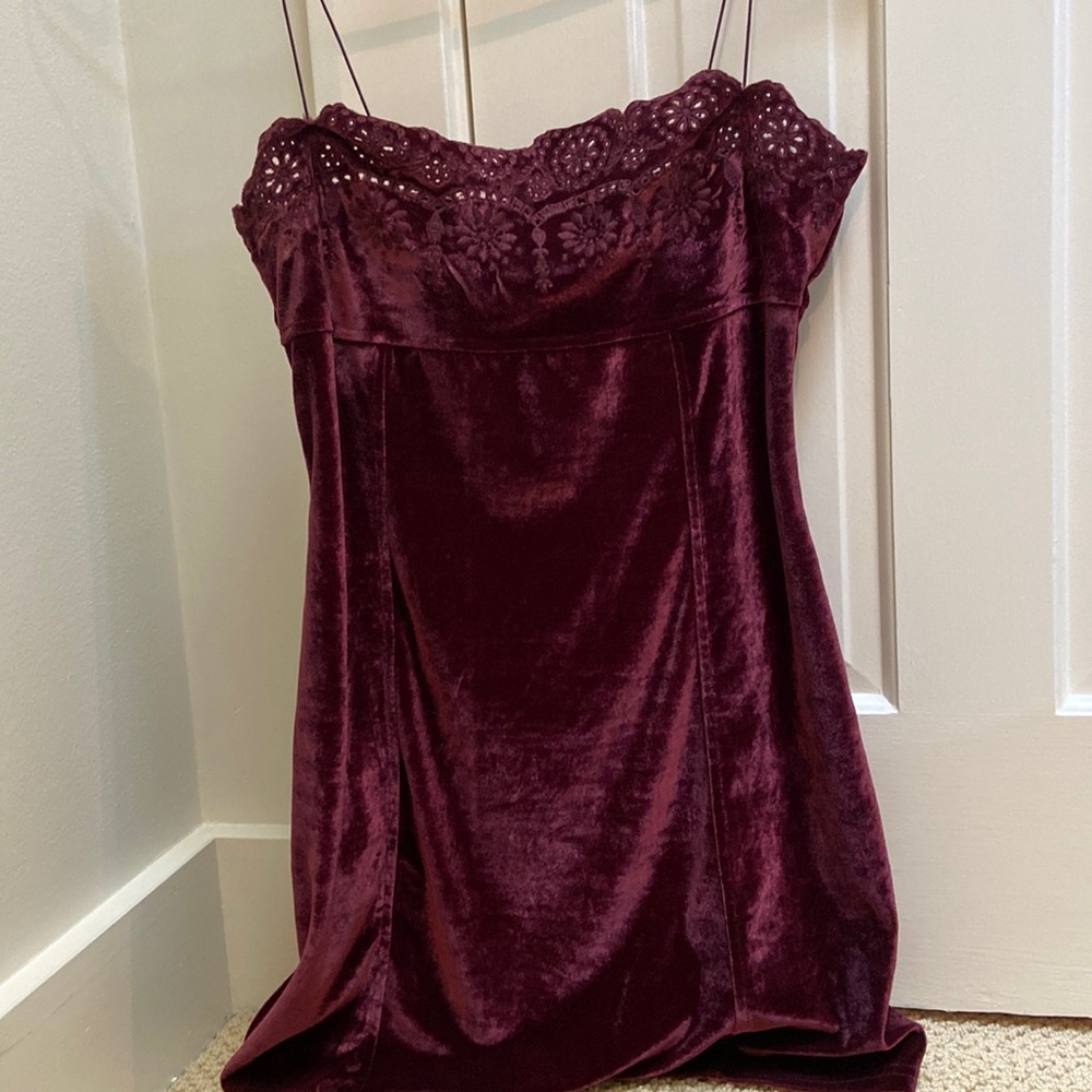 Free People Velvet Dress